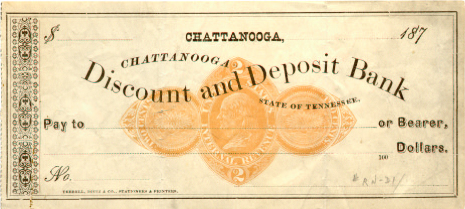 Discount & Deposit Bank unused 187_